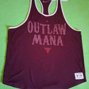 Under Armour Burgundy Apparel with White Label